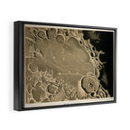 Mare Humorum by Étienne Léopold Trouvelot (1875) Framed Canvas Print Gallery Image 2
