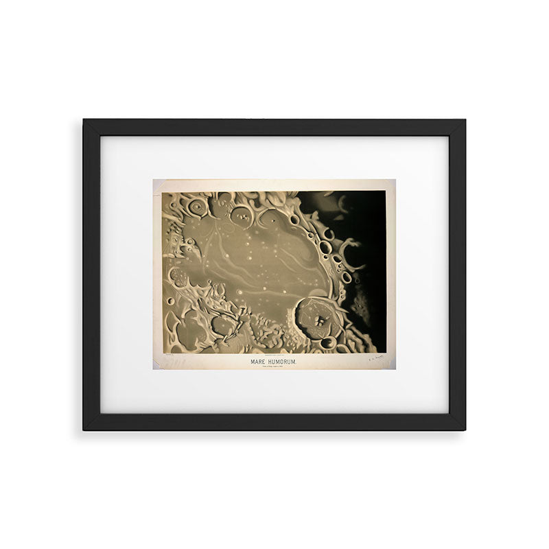 Mare Humorum by Étienne Léopold Trouvelot (1875) Framed Art Print Gallery Image 5