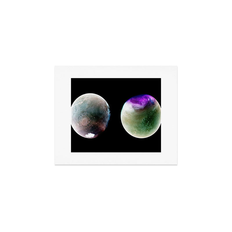 Mars in ultraviolet (NASA/MAVEN) Art Print Gallery Image 1