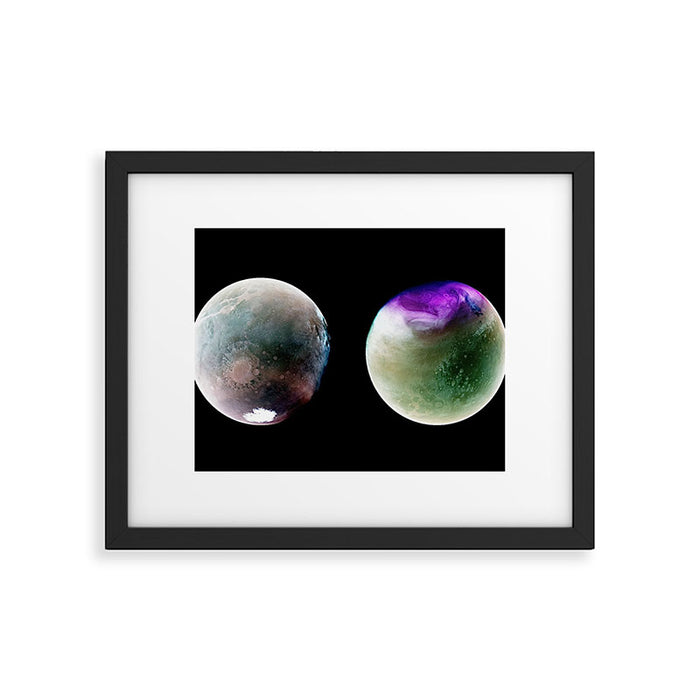Mars in ultraviolet (NASA/MAVEN) Framed Art Print Gallery Image 1