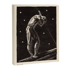 "Night" by Rockwell Kent (1919) Canvas Print Gallery Image 6