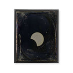 Partial solar eclipse (John Adams Whipple, Harvard College Observatory, 1850s) Framed Canvas Print Gallery Image 6