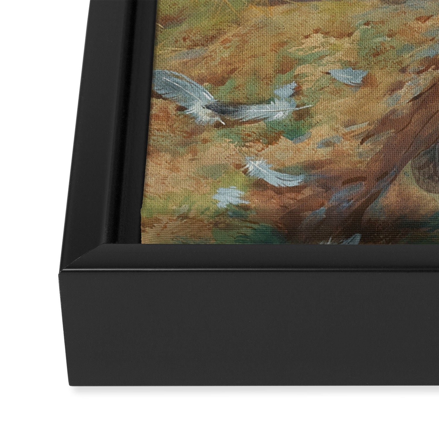 Peregrine at Auchencairn by Archibald Thorburn, 1923 (benefitting The Nature Conservancy) Framed Canvas Print Gallery Image 3