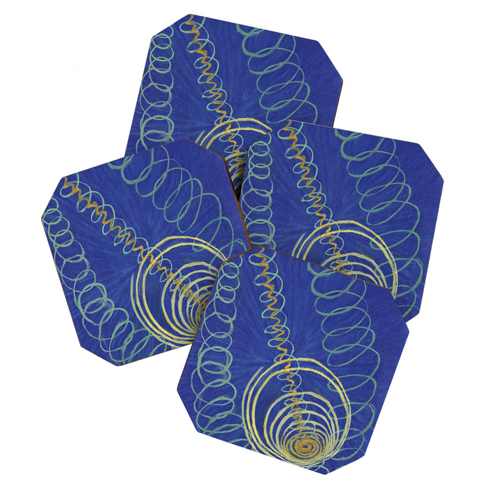 "Primordial Chaos" by Hilma af Klint (1906-1907) Coaster Gallery Image 1