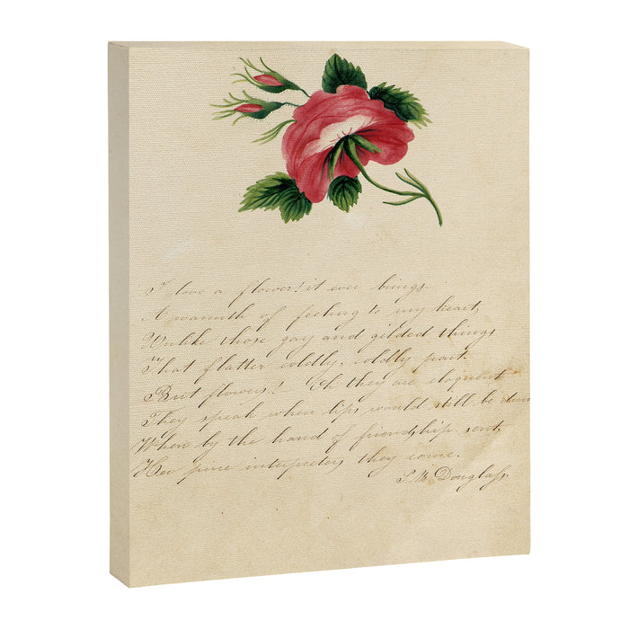 Rose by Sarah Mapps Douglass, 1833 Canvas Print Gallery Image 1