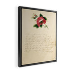 Rose by Sarah Mapps Douglass, 1833 Framed Canvas Print Gallery Image 2