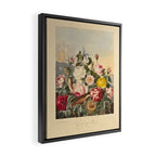 Roses from "The Temple of Flora," 1812 (benefitting The Nature Conservancy) Framed Canvas Print Gallery Image 2