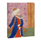 Rumi (detail from a 16th-century Persian illuminated manuscript)  Canvas Print Gallery Image 6