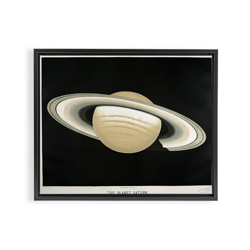 Saturn by Étienne Léopold Trouvelot (1874) Framed Canvas Print Gallery Image 12