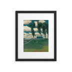"Spring Landscape with Poplar Trees" by Alois Kalvoda, circa 1914-1920 Framed Art Print Gallery Image 6
