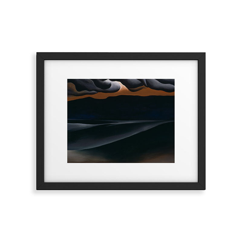"Storm Cloud, Lake George" by Georgia O'Keeffe (1923) Framed Art Print Gallery Image 4
