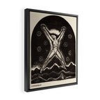 "Superman" by Rockwell Kent (1919) Framed Canvas Print Gallery Image 2