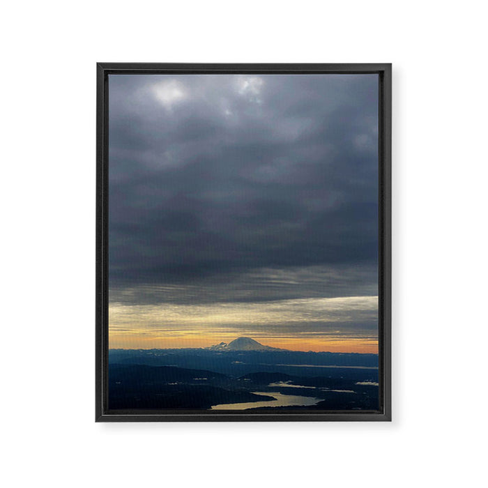 Tectonic Time Framed Canvas Print Gallery Image 1