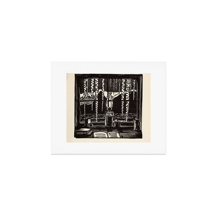 "The Cabin Window" by Rockwell Kent (1918) Art Print Gallery Image 1