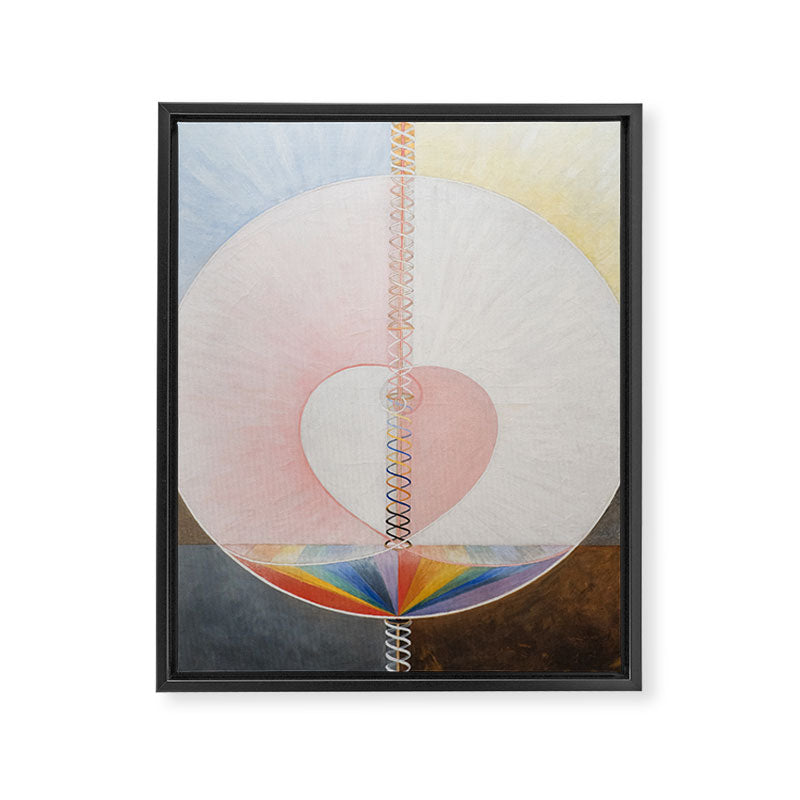 "The Dove, No. 1" by Hilma af Klint (1915) Framed Canvas Print Gallery Image 6