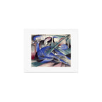 "The Dreaming Horses" by Franz Marc, 1913 Art Print Gallery Image 1
