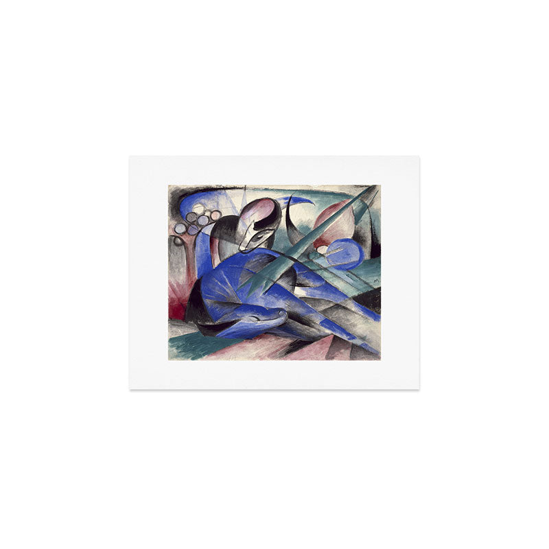"The Dreaming Horses" by Franz Marc, 1913 Art Print Gallery Image 1