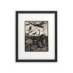 "The Fifth Day of Creation" by M.C. Escher Framed Art Print Gallery Image 4