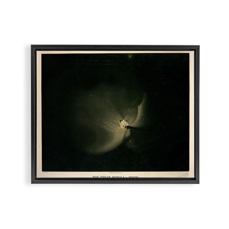 The great nebula in Orion by  Étienne Léopold Trouvelot (1875-1876) Framed Canvas Print Gallery Image 12