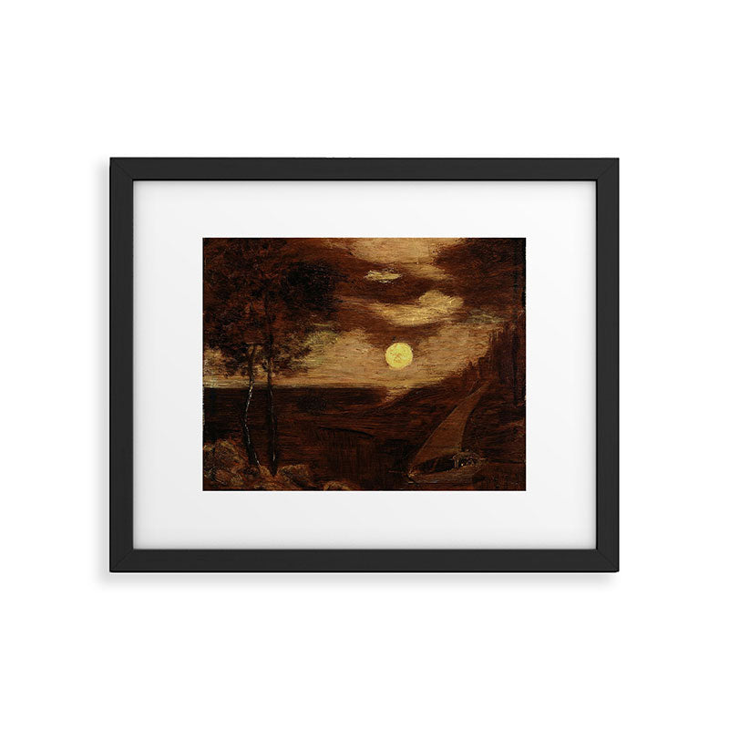"The Lover's Boat" by Albert Pinkham Ryder (1881) Framed Art Print Gallery Image 4