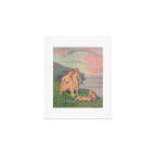 "The merriment of the two babes that crawl over the grass in the sun" Art Print Gallery Image 1