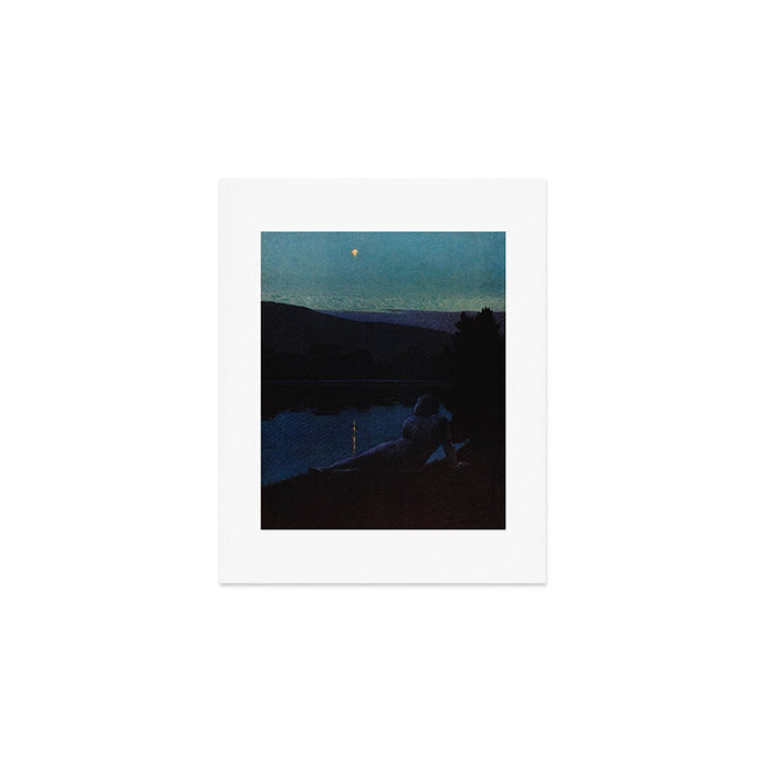 "The night follows along, with millions of suns, and sleep, and restoring darkness" (Margaret Cook) Art Print Gallery Image 1