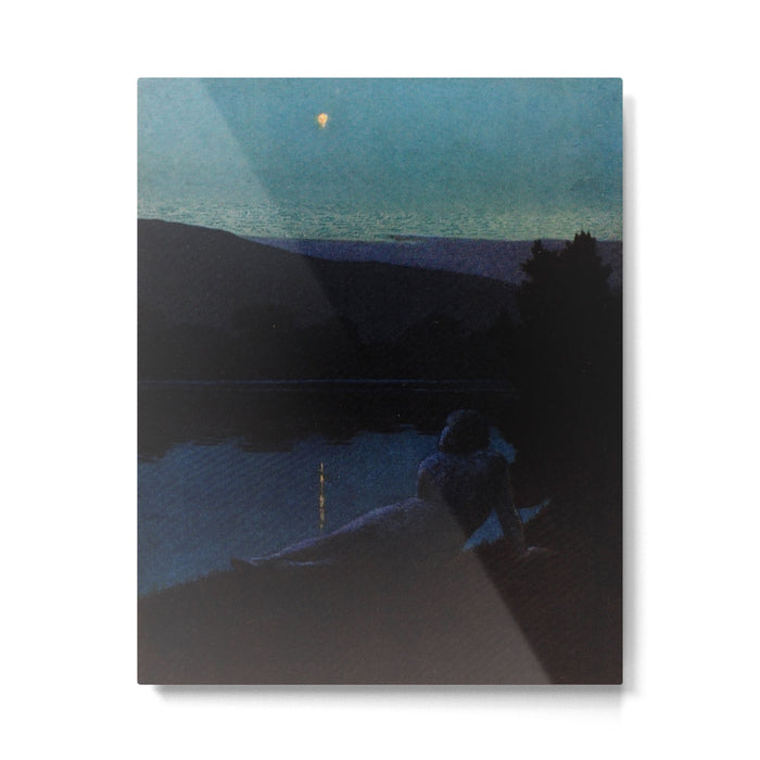 "The night follows along, with millions of suns, and sleep, and restoring darkness" (Margaret Cook) Metal Print Gallery Image 1