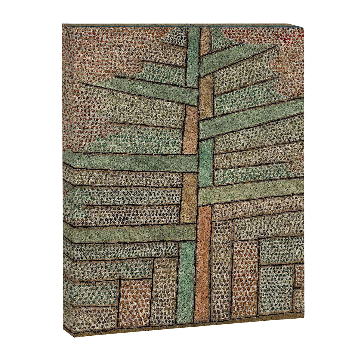 "The Pine Tree" by Paul Klee (1932) Canvas Print Gallery Image 8
