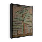 "The Pine Tree" by Paul Klee (1932) Framed Canvas Print Gallery Image 2