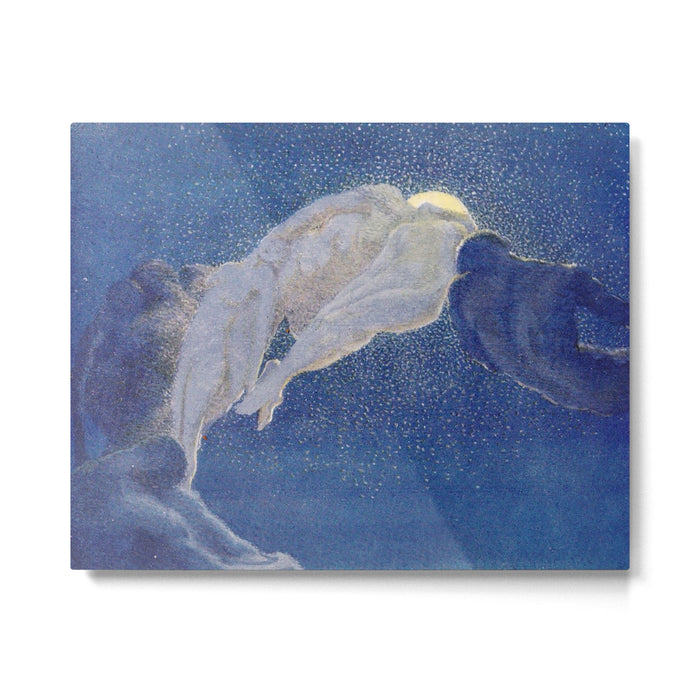 "The sleepers are very beautiful as they lie unclothed" Metal Print Gallery Image 1