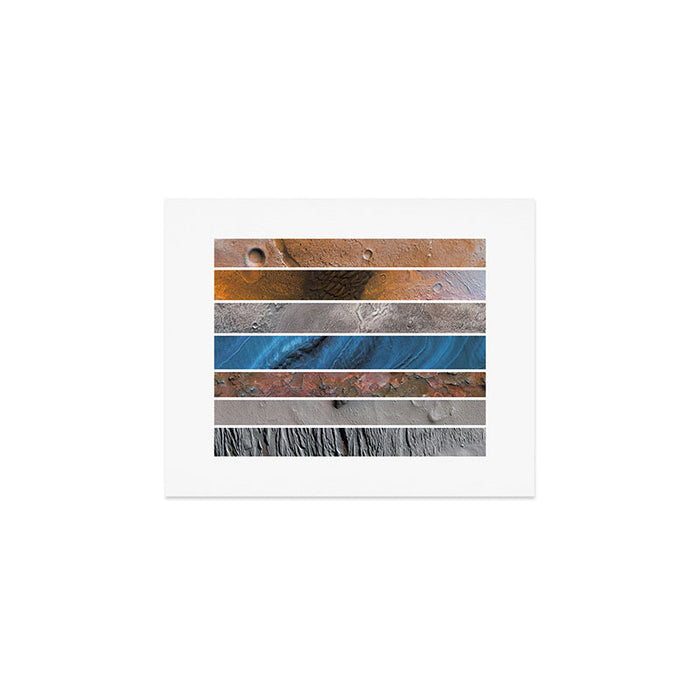 The surface of Mars Art Print Gallery Image 1