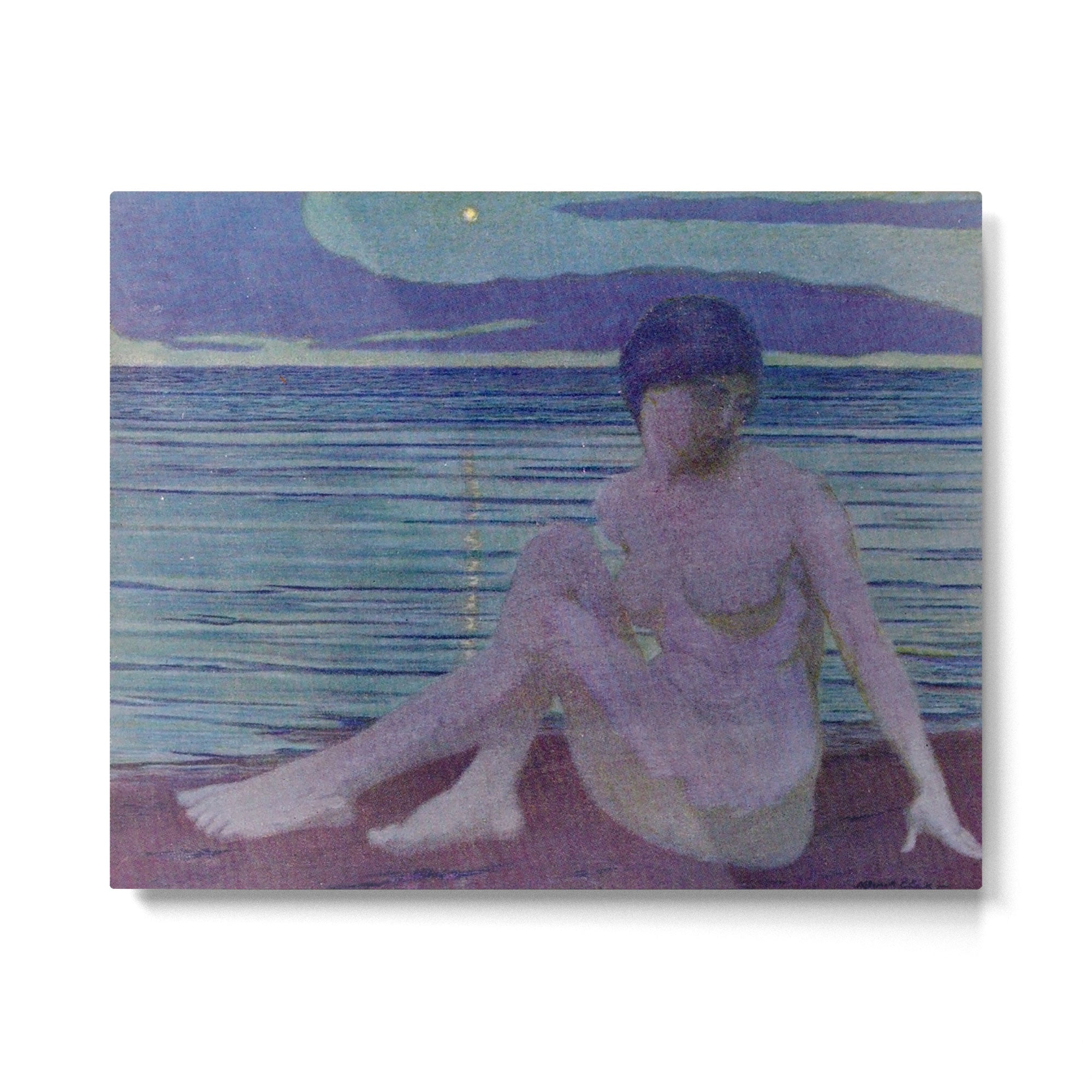 "The tender and growing night" (Margaret C. Cook, Leaves of Grass, 1913) Metal Print Gallery Image 4