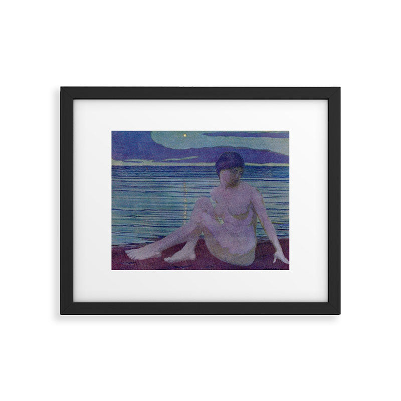 "The tender and growing night" (Margaret C. Cook, Leaves of Grass, 1913) Framed Art Print Gallery Image 5