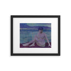 "The tender and growing night" (Margaret C. Cook, Leaves of Grass, 1913) Framed Art Print Gallery Image 5