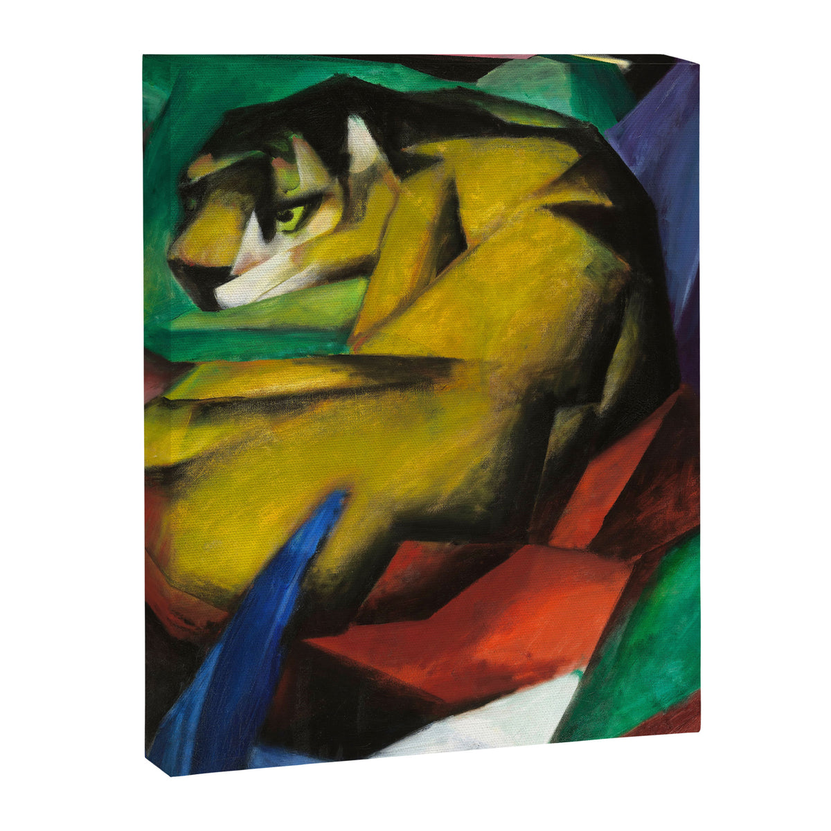 "The Tiger" by Franz Marc, 1912 Canvas Print Gallery Image 8