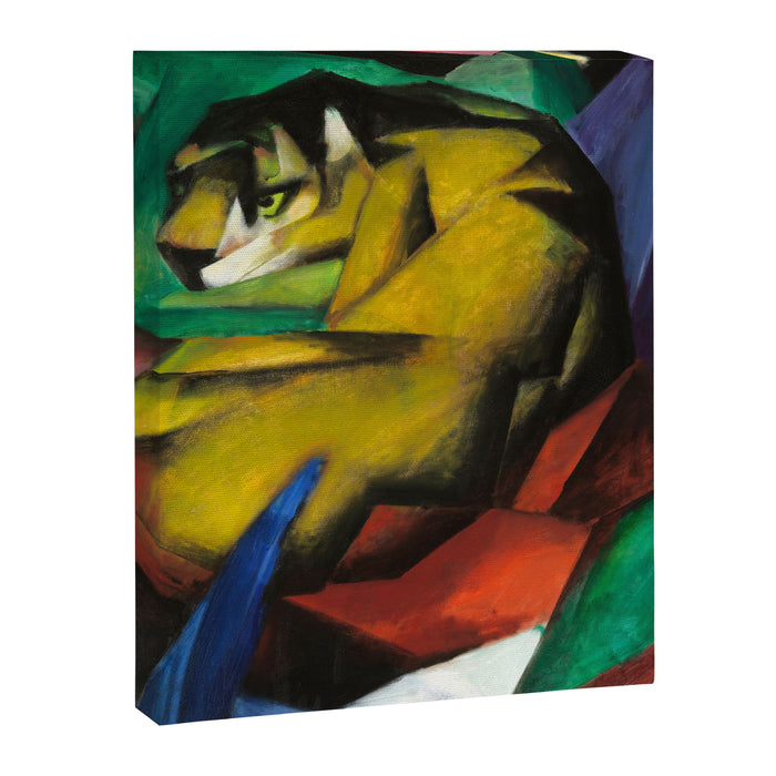 "The Tiger" by Franz Marc, 1912 Canvas Print Gallery Image 1