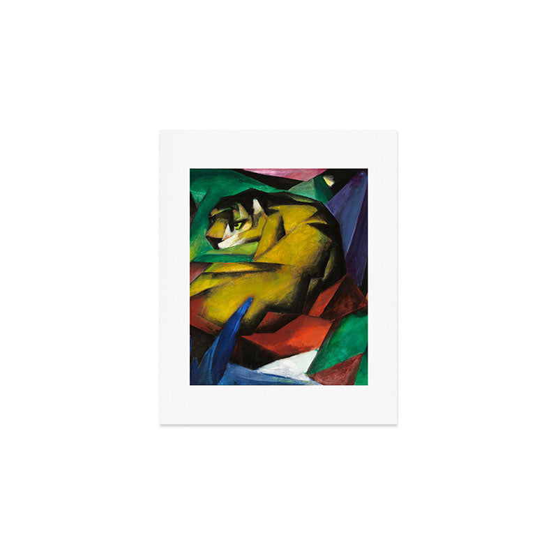 "The Tiger" by Franz Marc, 1912 Art Print Gallery Image 1
