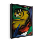 "The Tiger" by Franz Marc, 1912 Framed Canvas Print Gallery Image 2
