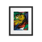 "The Tiger" by Franz Marc, 1912 Framed Art Print Gallery Image 6