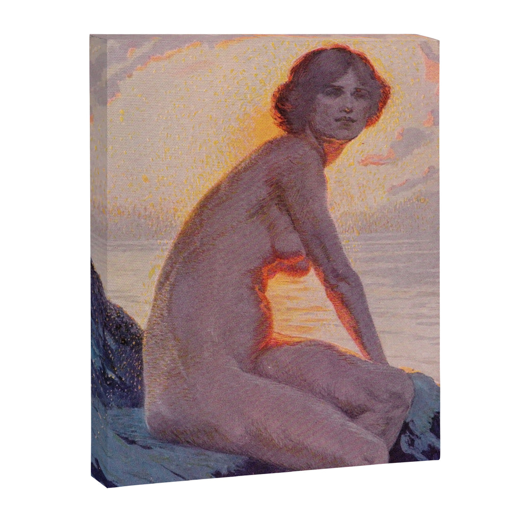 "They are calm, clear, well possess'd of themselves" (Margaret C. Cook, Leaves of Grass, 1913) Canvas Print Gallery Image 6