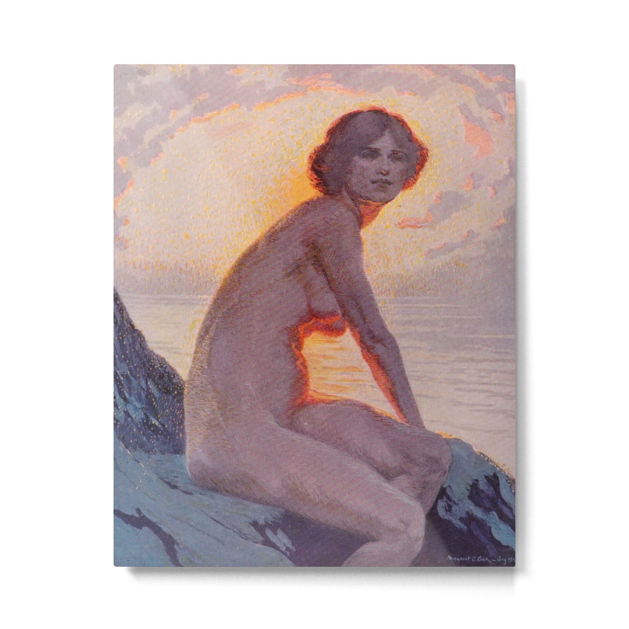 "They are calm, clear, well possess'd of themselves" (Margaret C. Cook, Leaves of Grass, 1913) Metal Print Gallery Image 4