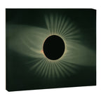 Total solar eclipse by Étienne Léopold Trouvelot (1878) Canvas Print Gallery Image 12