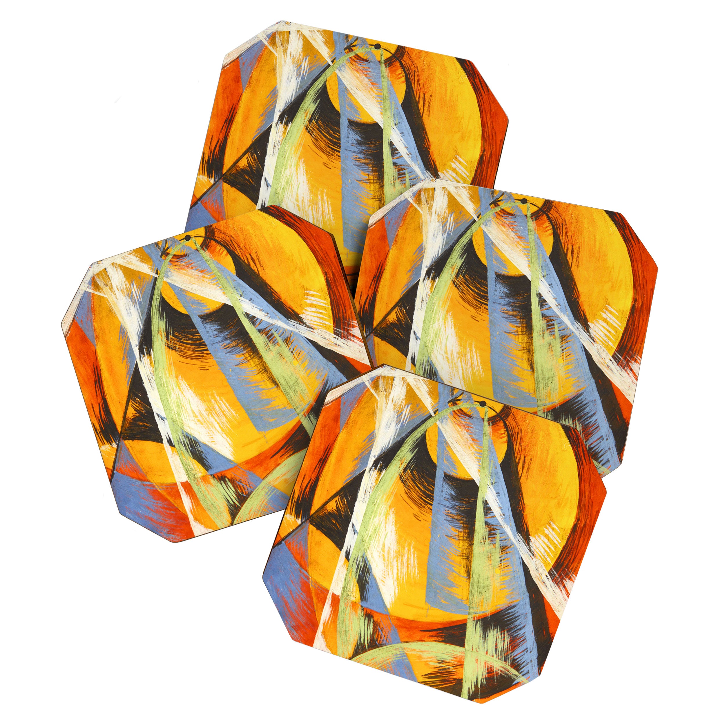 Transit of Mercury by Giacomo Balla, 1914 Coaster Gallery Image 1