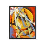 Transit of Mercury by Giacomo Balla, 1914 Framed Canvas Print Gallery Image 6