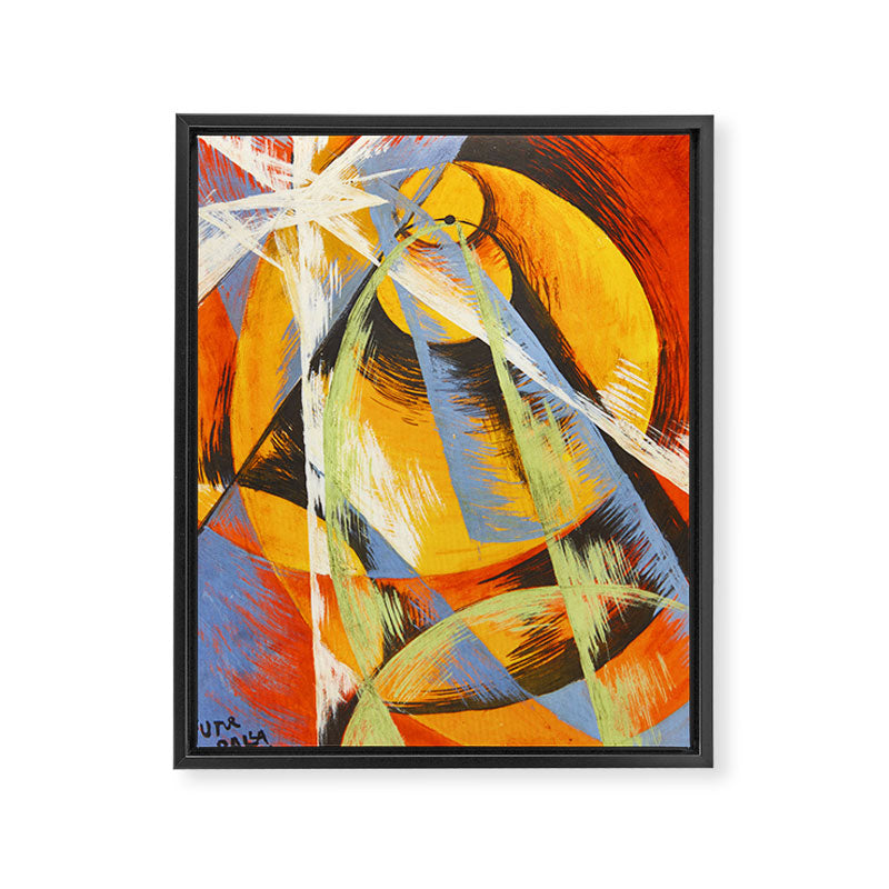 Transit of Mercury by Giacomo Balla, 1914 Framed Canvas Print Gallery Image 6