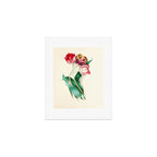 Tulips by Clarissa Munger Badger, "Floral Belles," 1866 (benefitting The Nature Conservancy) Art Print Gallery Image 1