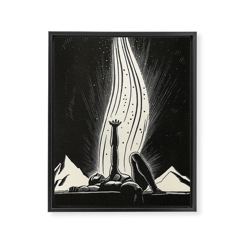Untitled by Rockwell Kent Framed Canvas Print Gallery Image 6