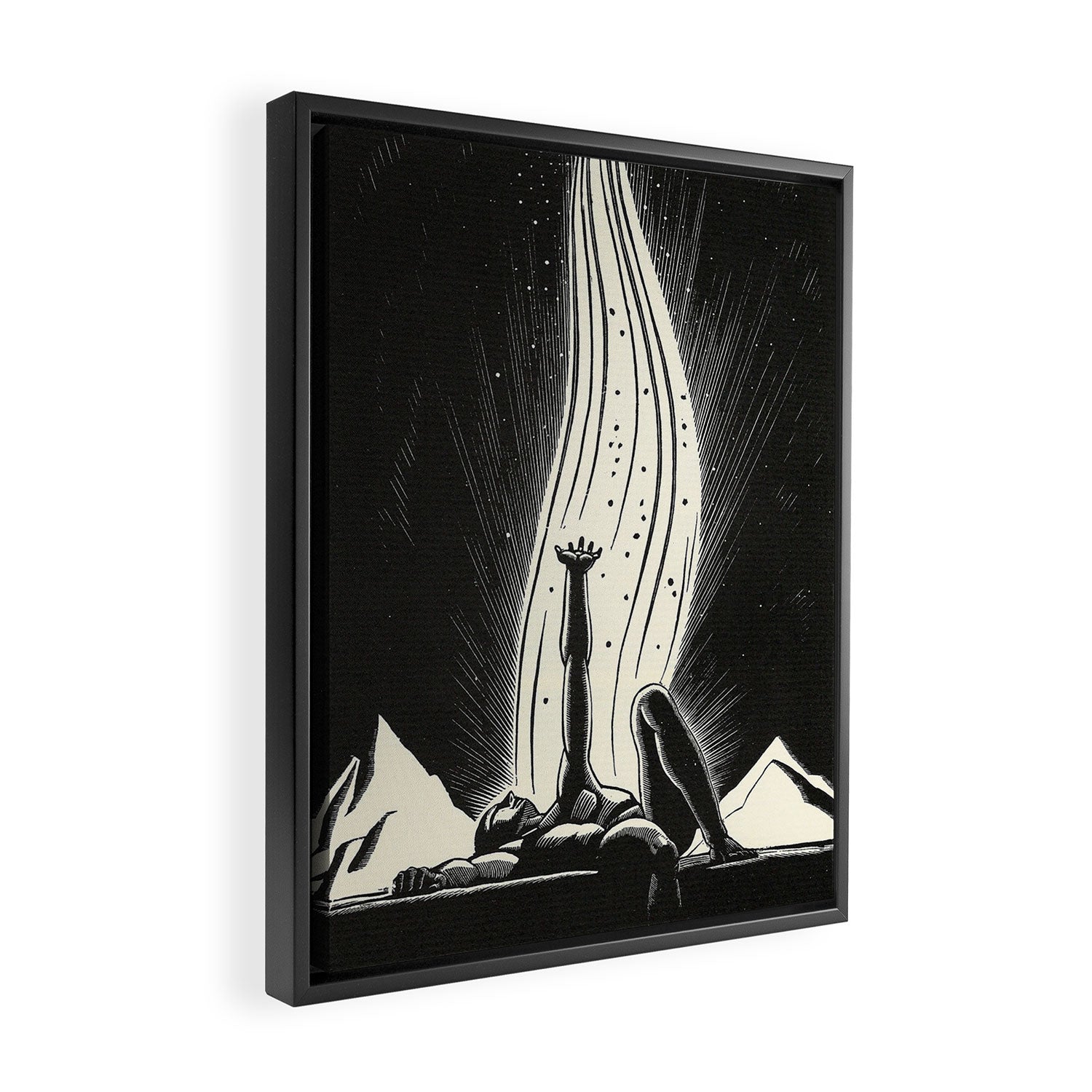 Untitled by Rockwell Kent Framed Canvas Print Gallery Image 2