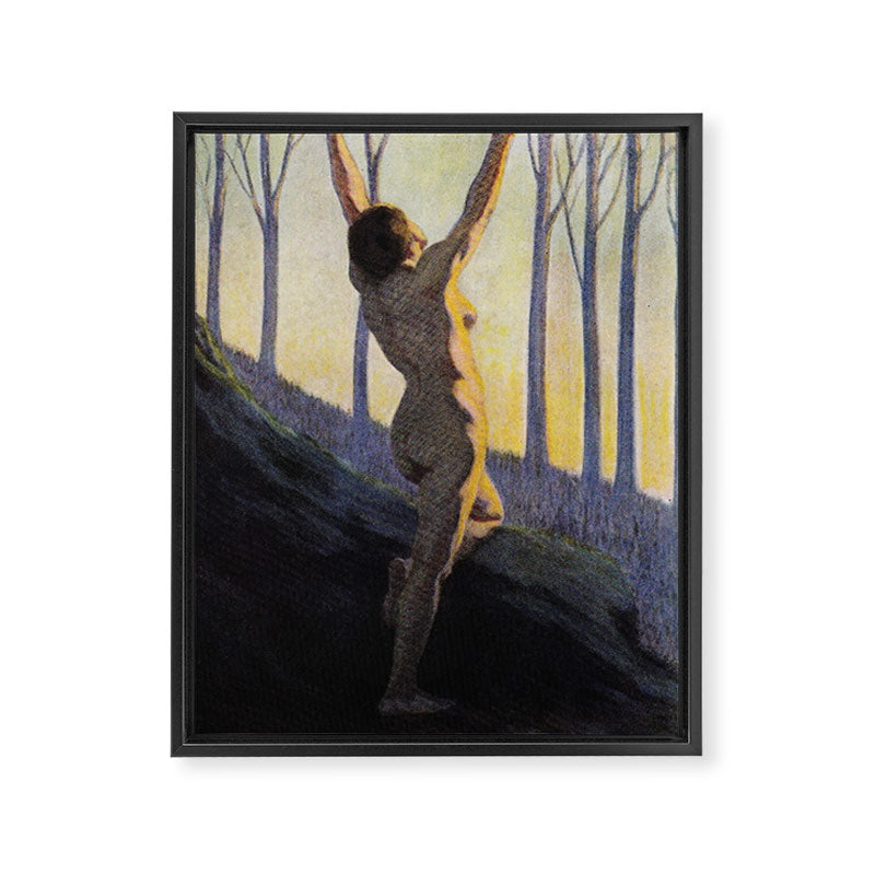 "We found our own, O my Soul, in the calm and cool of the daybreak" (Margaret C. Cook, 1913) Framed Canvas Print Gallery Image 6