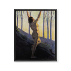 "We found our own, O my Soul, in the calm and cool of the daybreak" (Margaret C. Cook, 1913) Framed Canvas Print Gallery Image 6